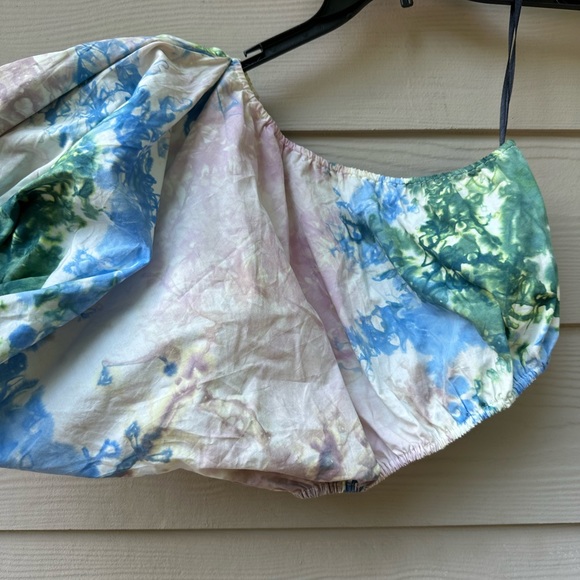 SWF Suit One Shoulder Puff Sleeve Crop Top and maxi skirt - Picture 13 of 15